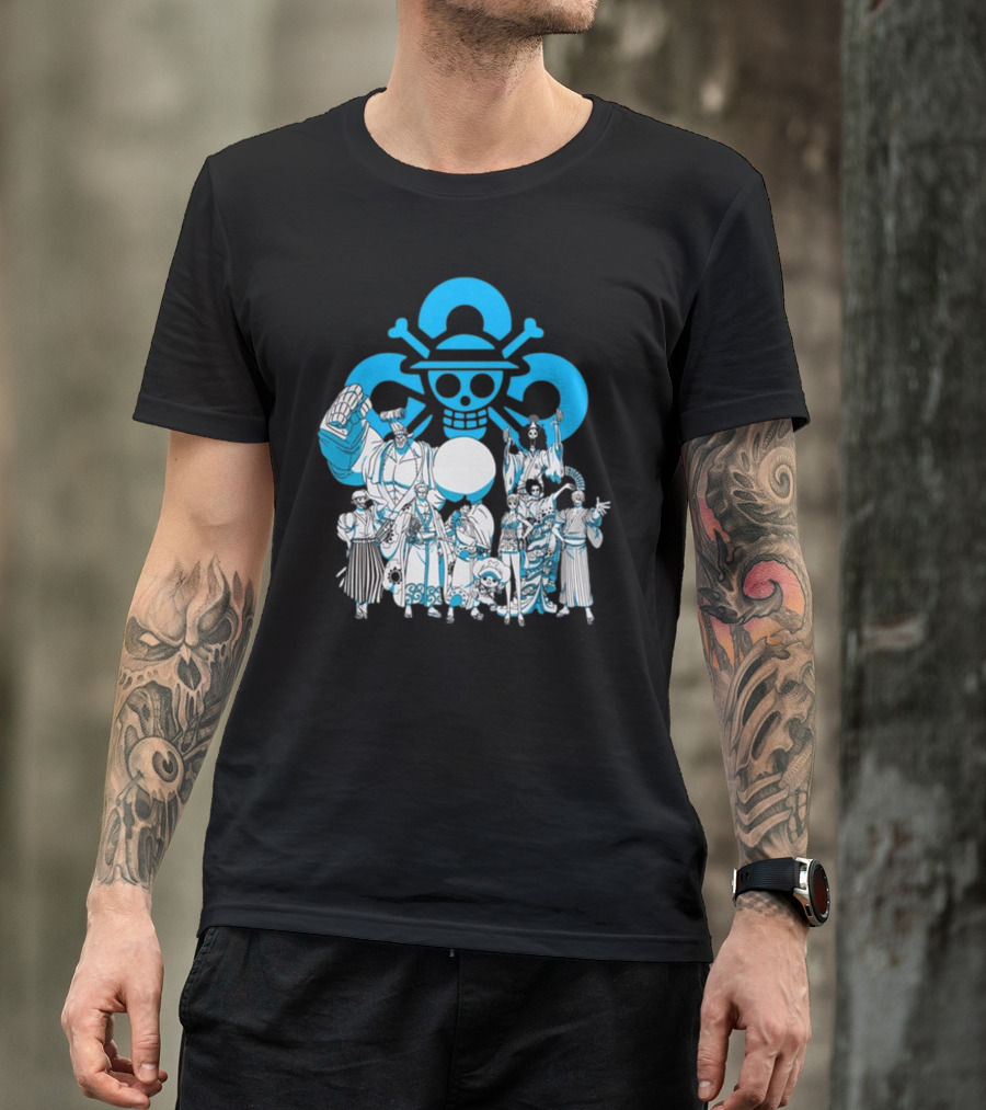 Cloud9 X One Piece Crew Straw Hat Pirates Exclusive Collaboration T-Shirt