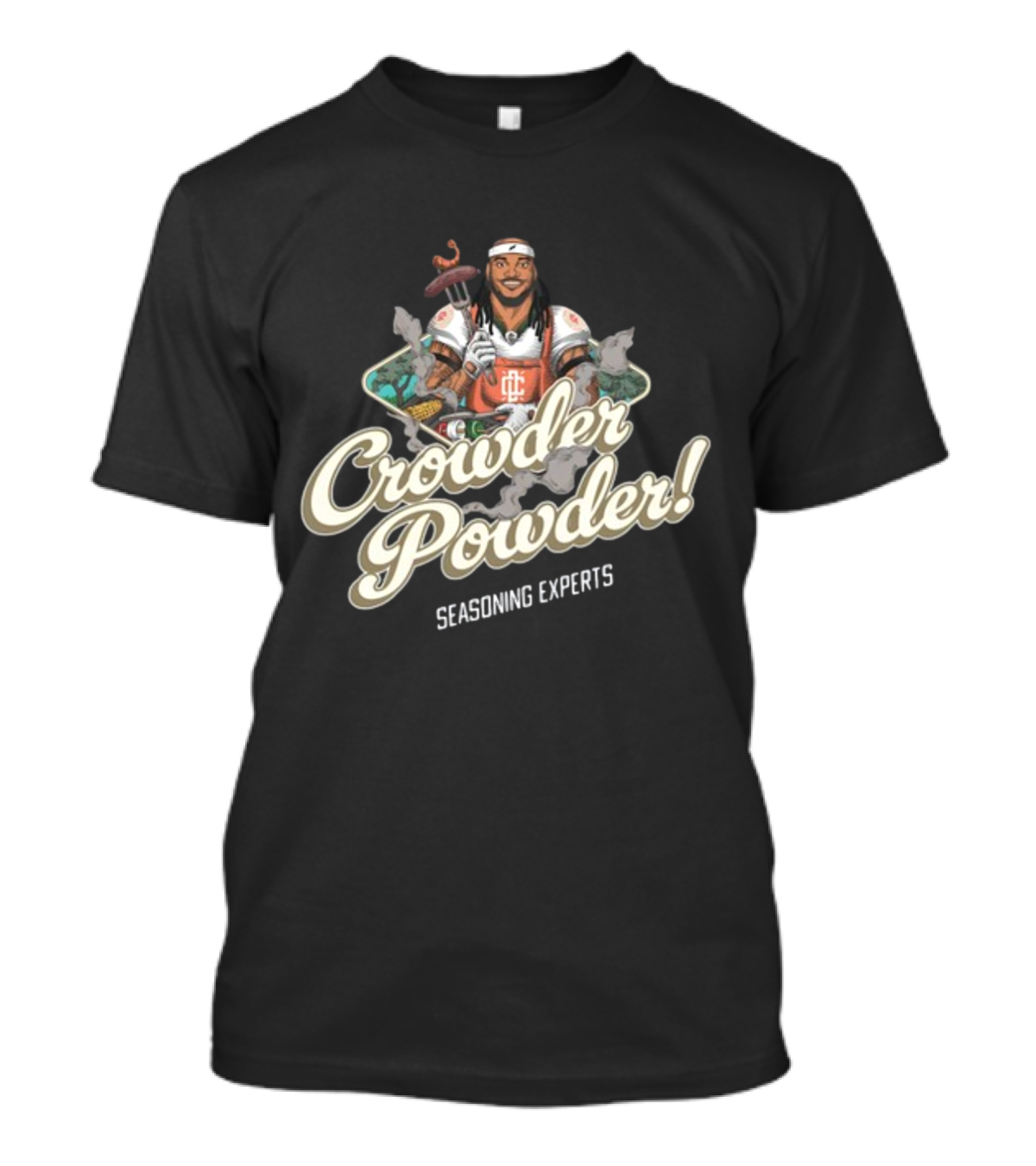Crowder Powder Seasoning Experts Cooking T-Shirt