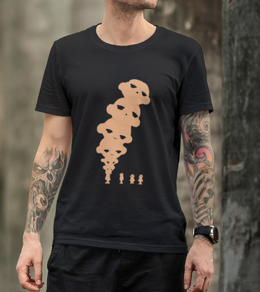 Impoppy Baby Head Gradient Faces T-Shirt