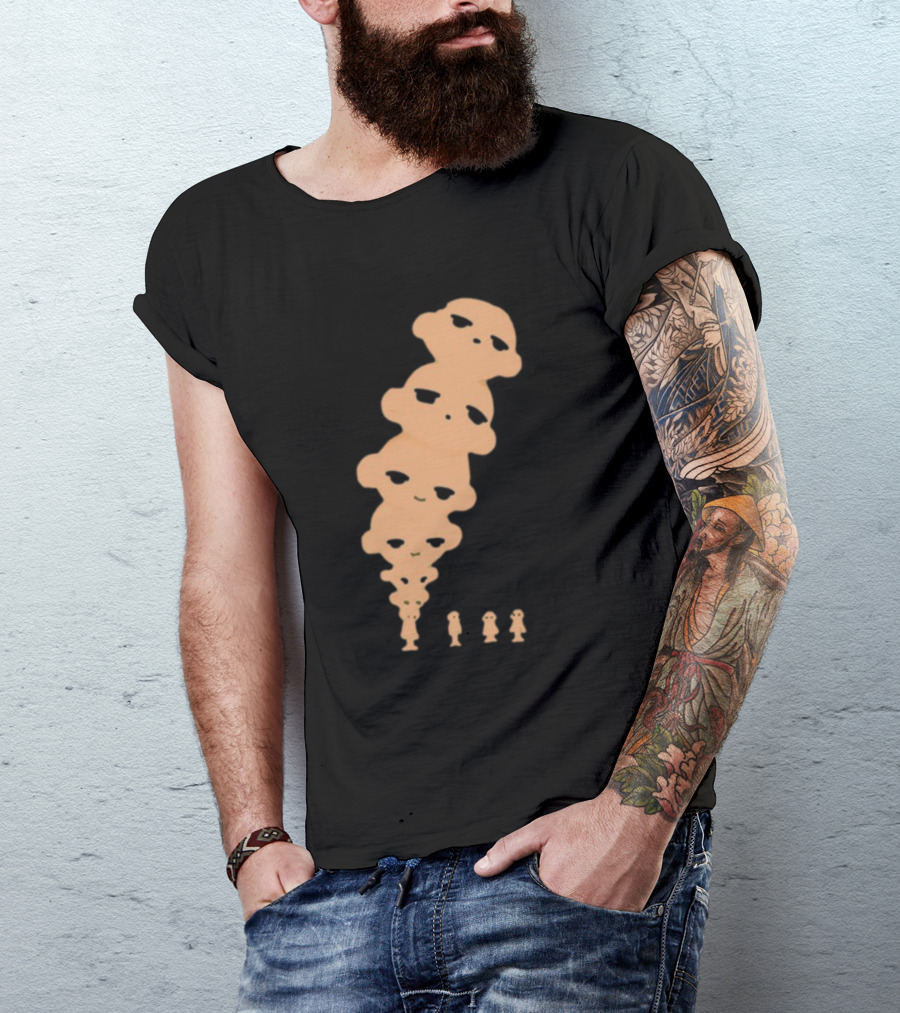 Impoppy Baby Head Gradient Faces T-Shirt