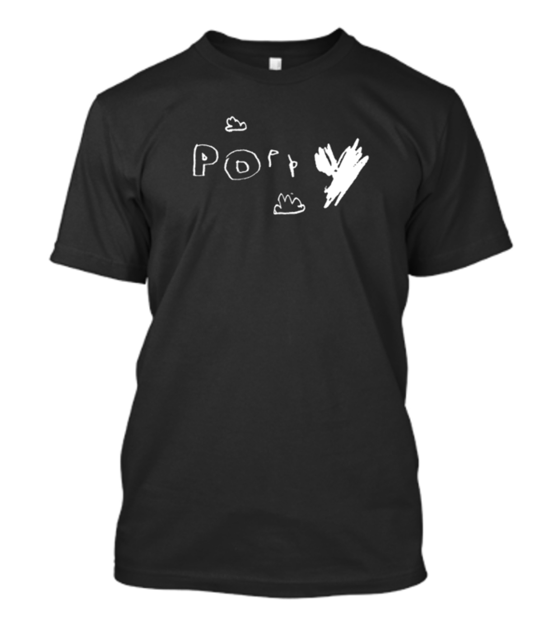 Poppy Kill Kill Kill Clouds And Scribble T-Shirt