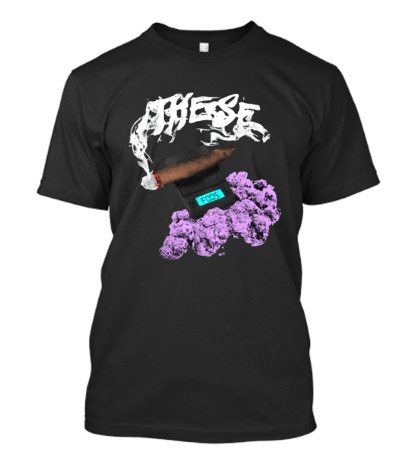 These Foos Scale Smoke Purple Clouds T-Shirt
