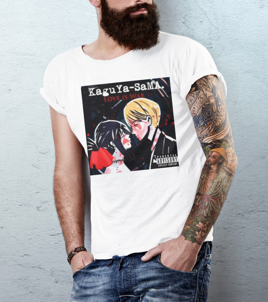 Kaguya-Sama Love Is War Explicit Content Parental Advisory T-Shirt
