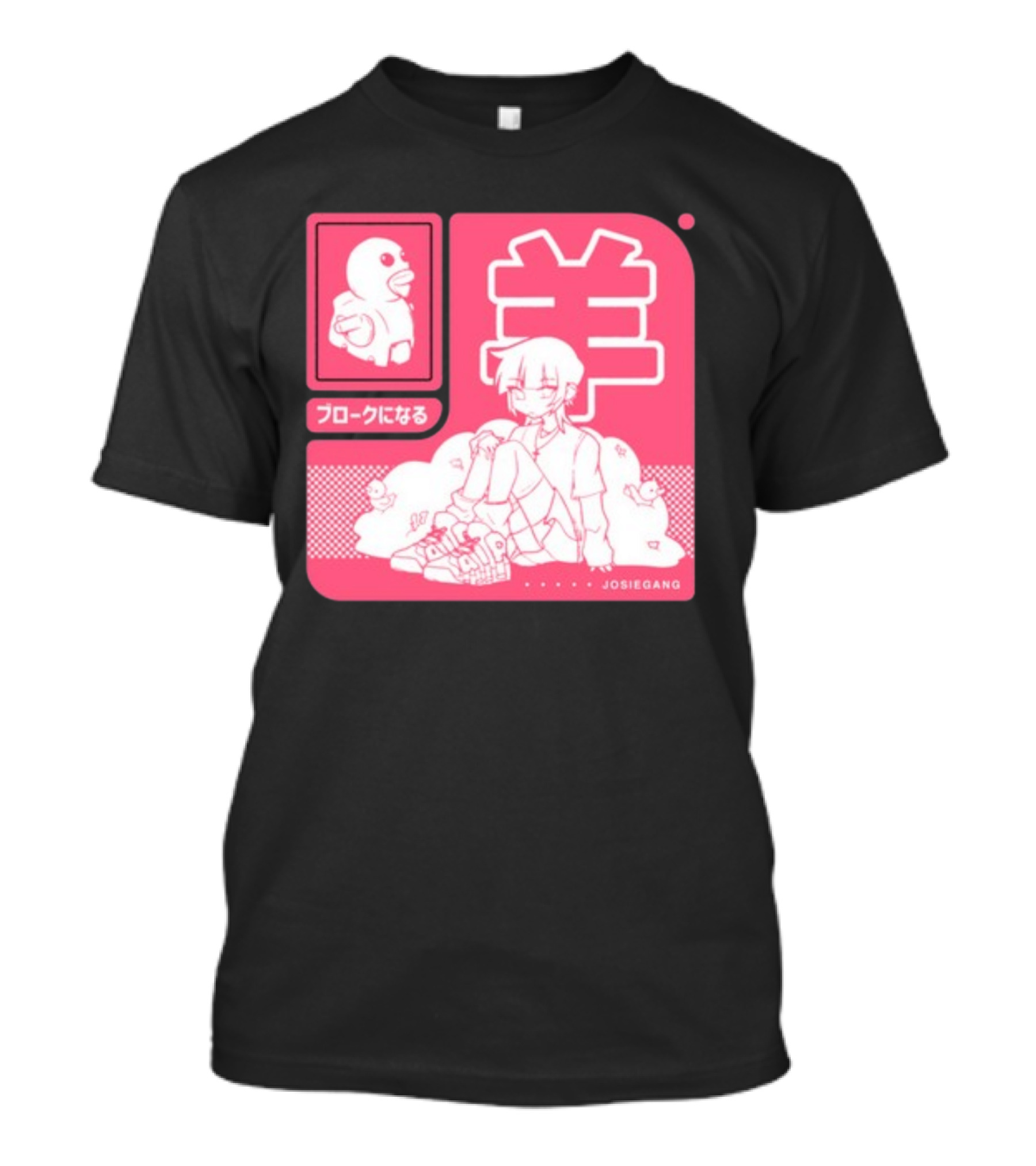 Sheepxing Bloke Josiegang Anime Manga Character Kawaii Aesthetic Japan T-Shirt