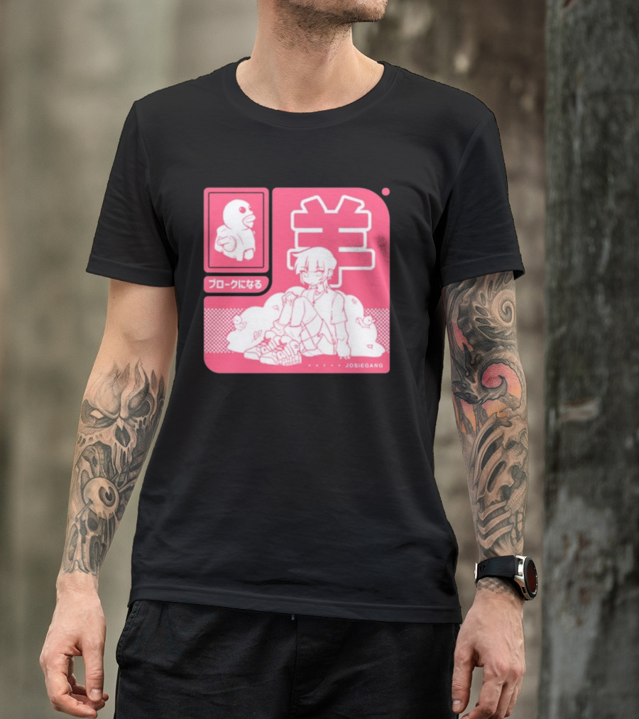 Sheepxing Bloke Josiegang Anime Manga Character Kawaii Aesthetic Japan T-Shirt