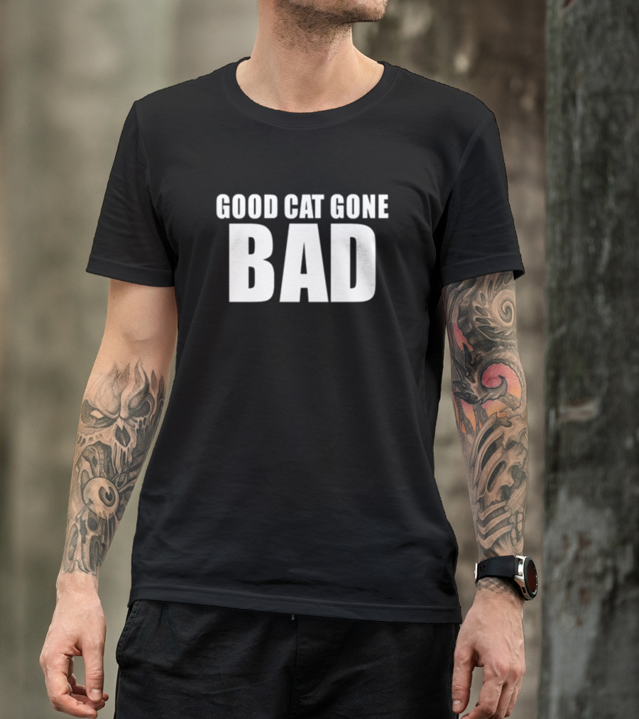 Sukiwiththegood Sukihana Good Cat Gone Bad T-Shirt
