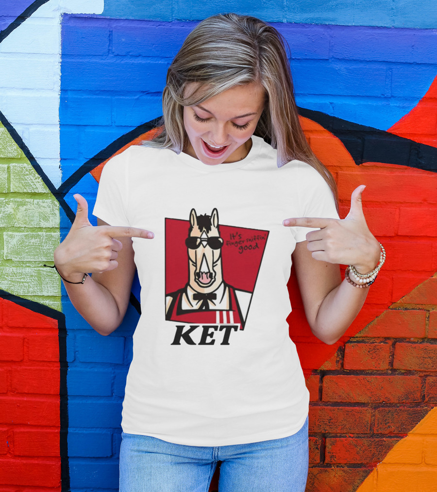 Ket Polo Club Ket It's Finger Sniffin Good Horse T-Shirt