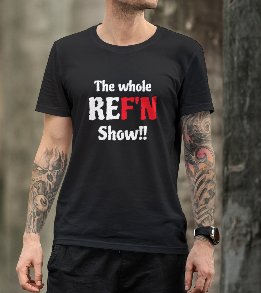 Daphanie Lashaunn Wears The Whole Ref'n Show Ref Bae T-Shirt