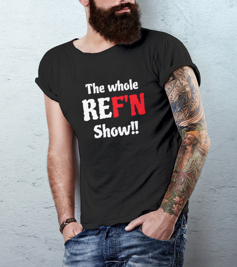 Daphanie Lashaunn Wears The Whole Ref'n Show Ref Bae T-Shirt