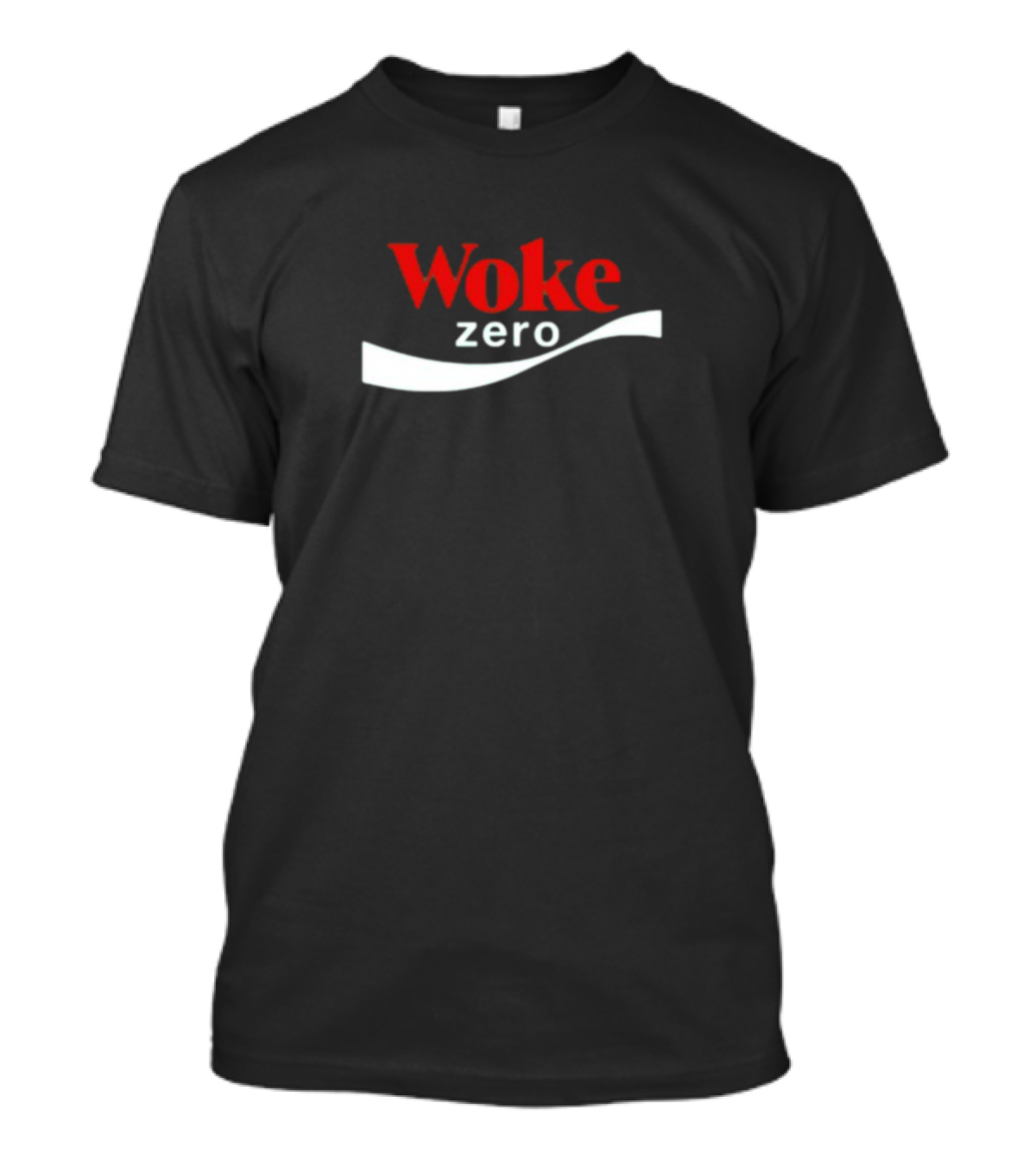 Woke Zero Parody Style Iconic Beverage T-Shirt