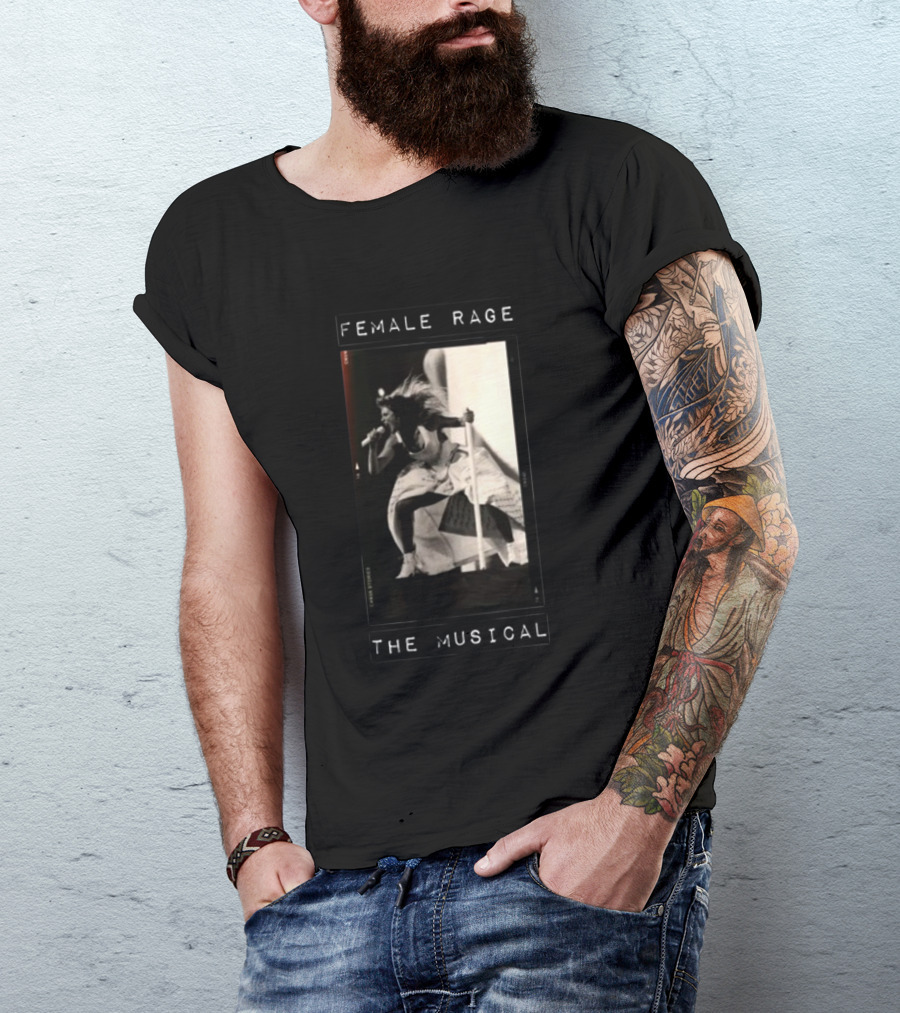 Roseblushstudio Female Rage The Musical Performance Iconic T-Shirt