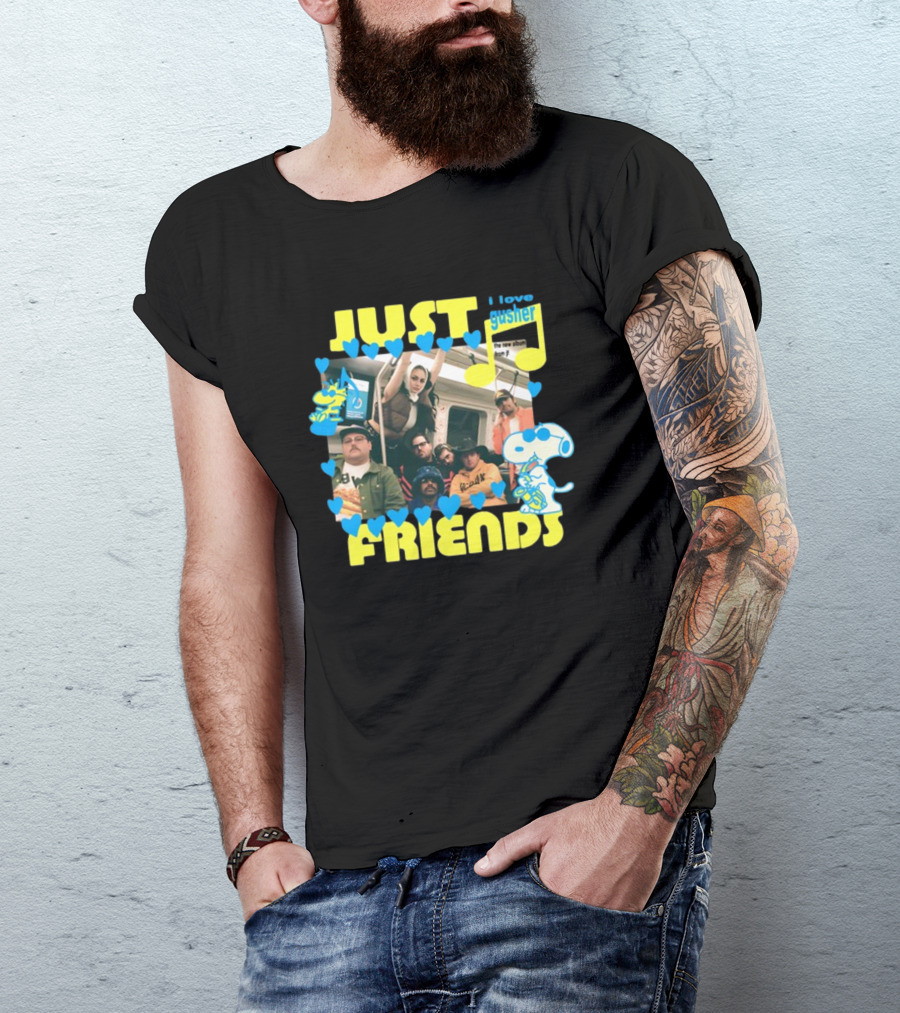Just Friends Jf Crew I Love Gusher New Album T-Shirt
