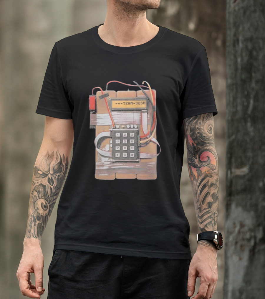 Team Sesh CSGO Bomb Iconic Visual Reference T-Shirt