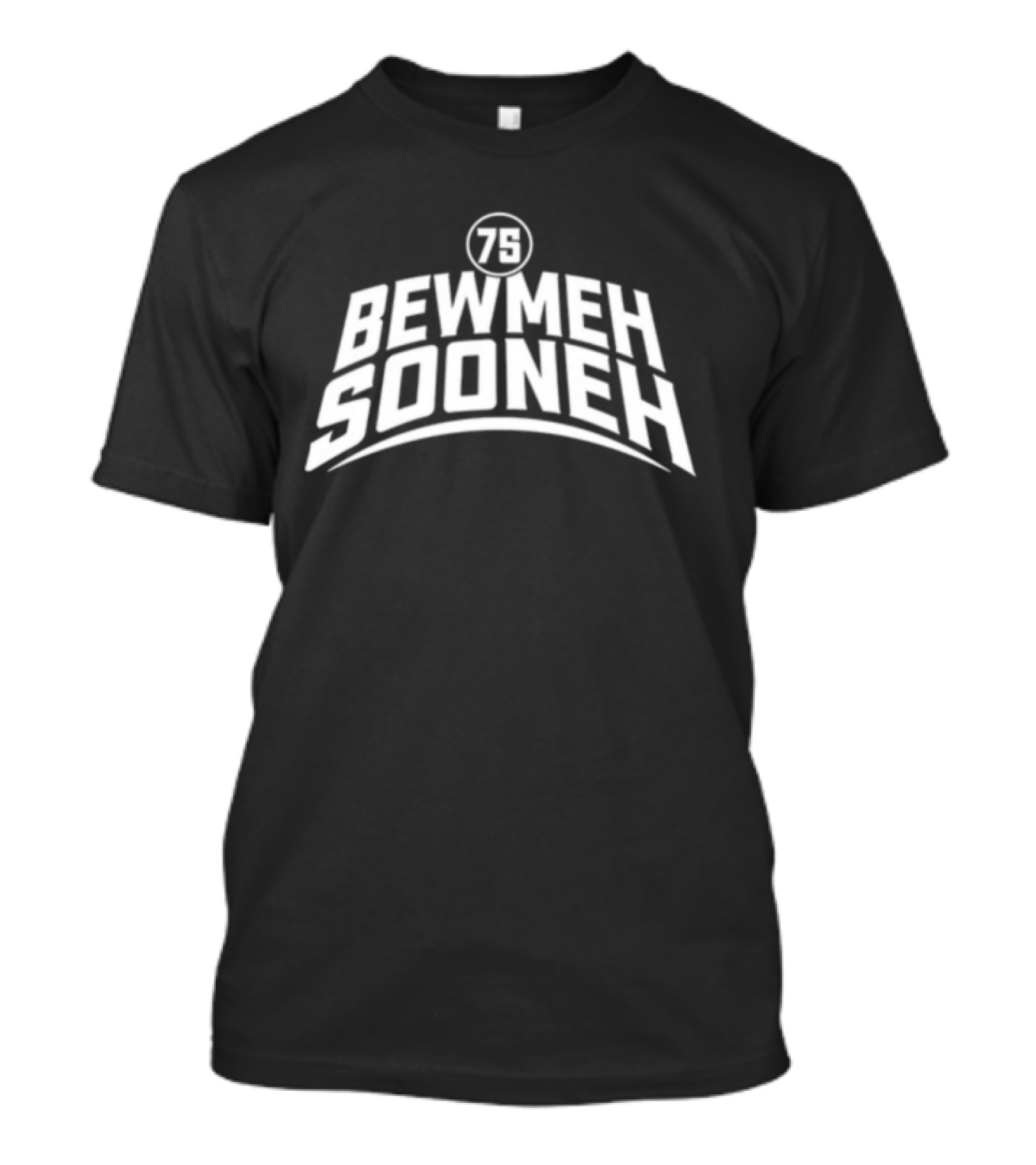 75 Bewmeh Sooneh Retro Sports Emblem T-Shirt