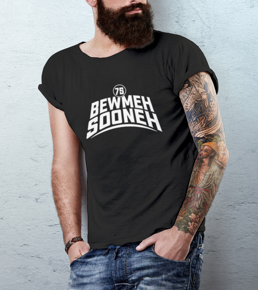 75 Bewmeh Sooneh Retro Sports Emblem T-Shirt