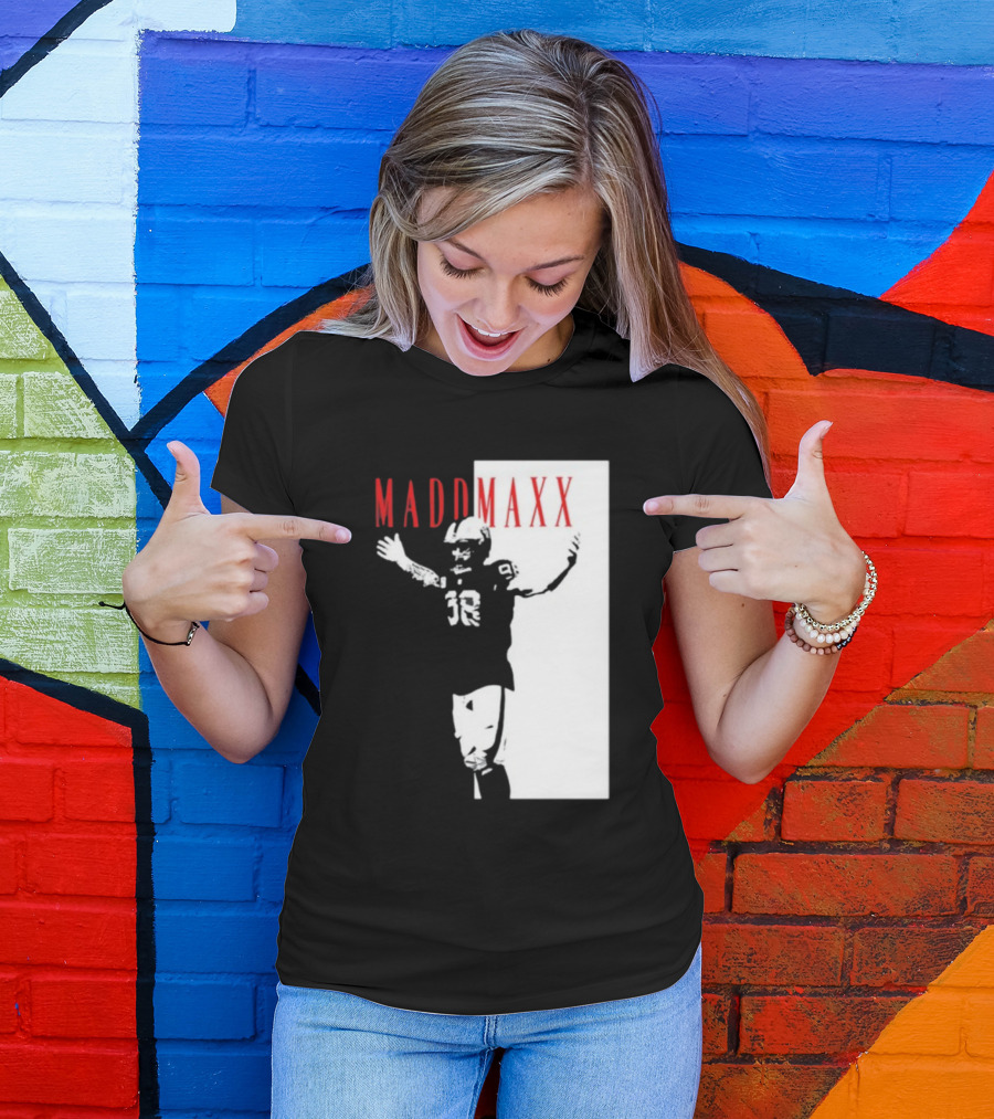 MADD MAXX Football Player T-Shirt
