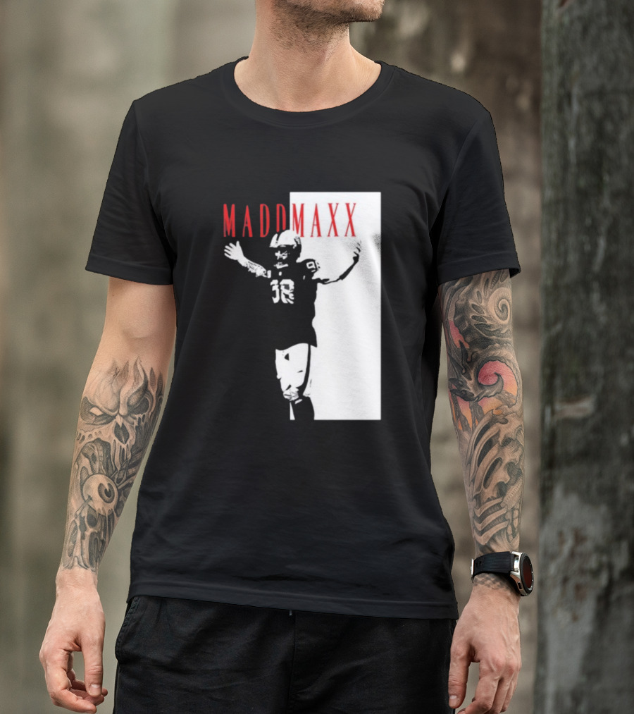 MADD MAXX Football Player T-Shirt
