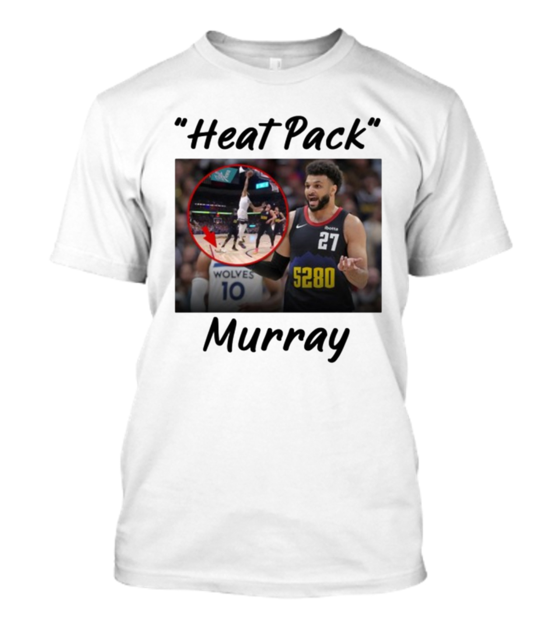 Murray Heat Pack 5280 Basketball Action T-Shirt