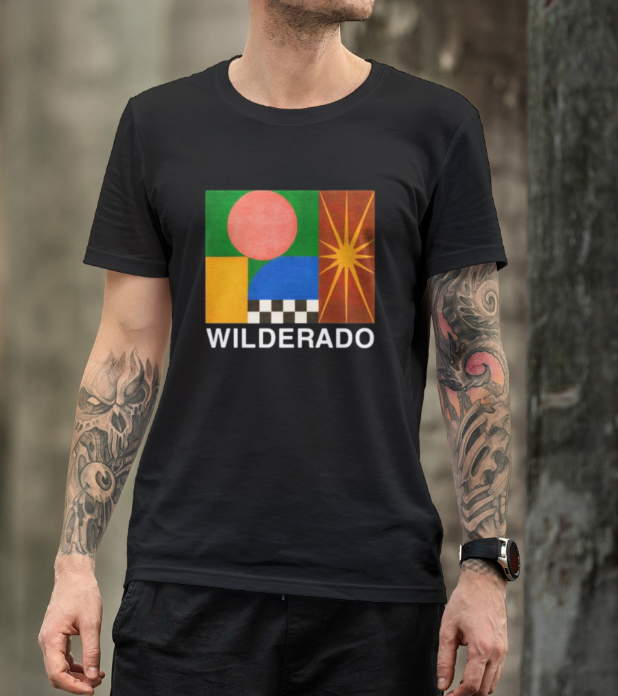 Wilderado Colorful Geometric Abstract T-Shirt
