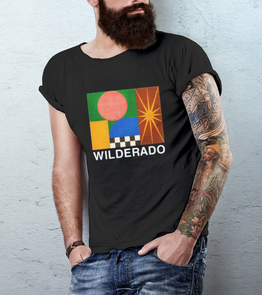 Wilderado Colorful Geometric Abstract T-Shirt