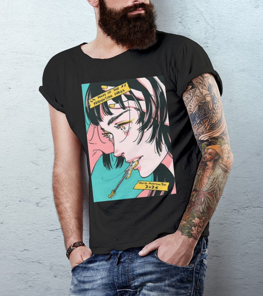 Motfd Ai Kozaki Mass Of The Fermenting Dregs North American Tour T-Shirt