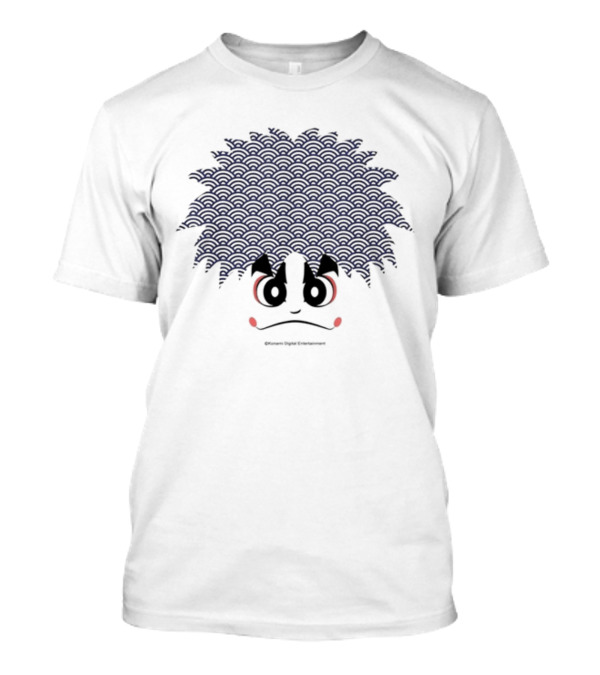 Kit Ellis Wearing Gare Goemon Konami Digital Entertainment Character Face T-Shirt