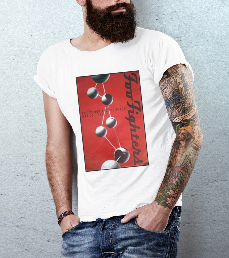 Foo Fighters The Colour And The Shape May 20 1997 Album Cover T-Shirt