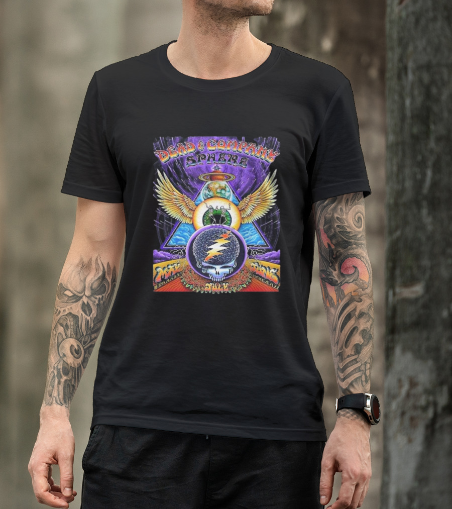 Dead And Company Sphere Las Vegas May June July 2024 Grateful Dead T-Shirt