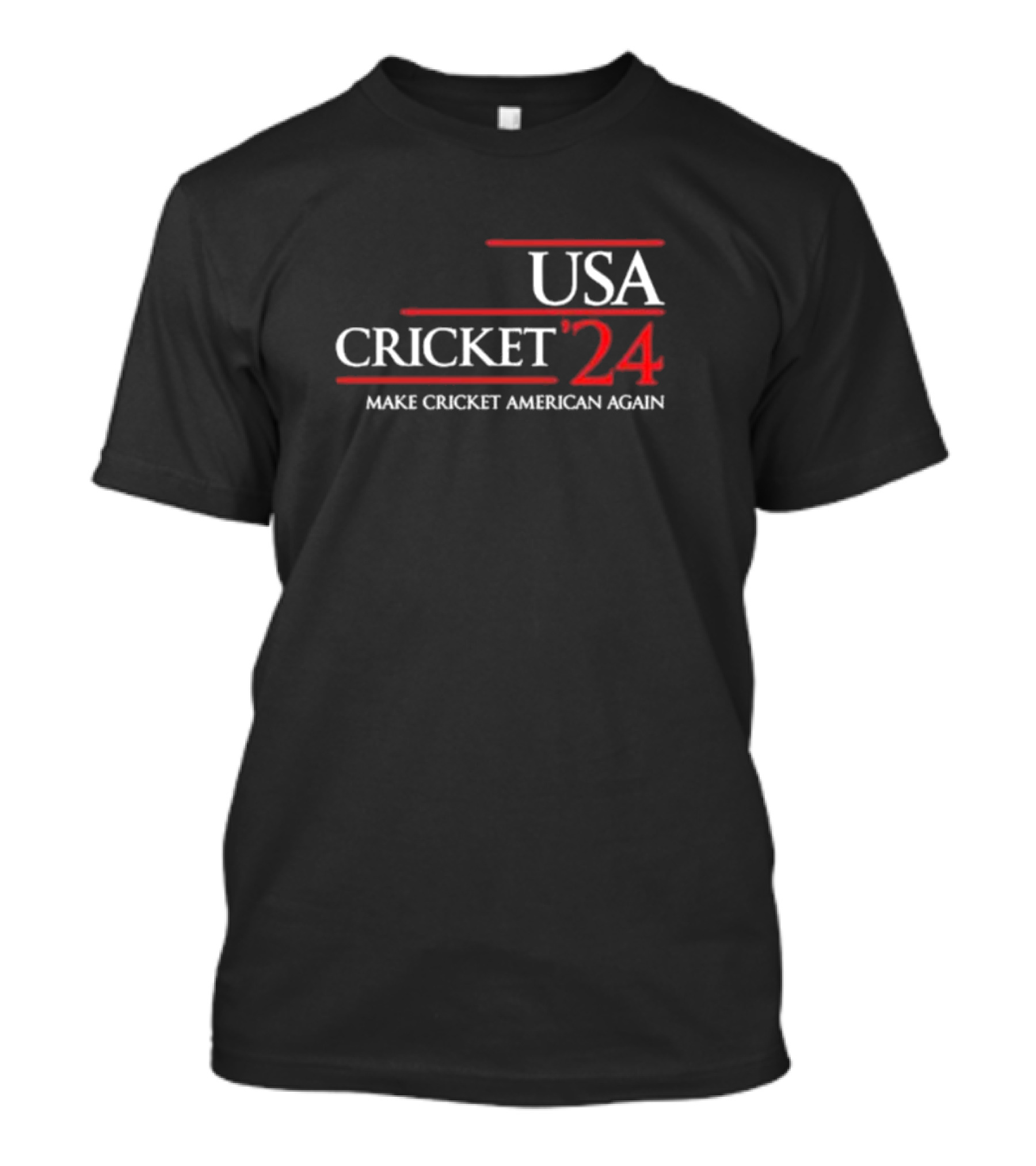 USA Cricket '24 Make Cricket American Again T-Shirt