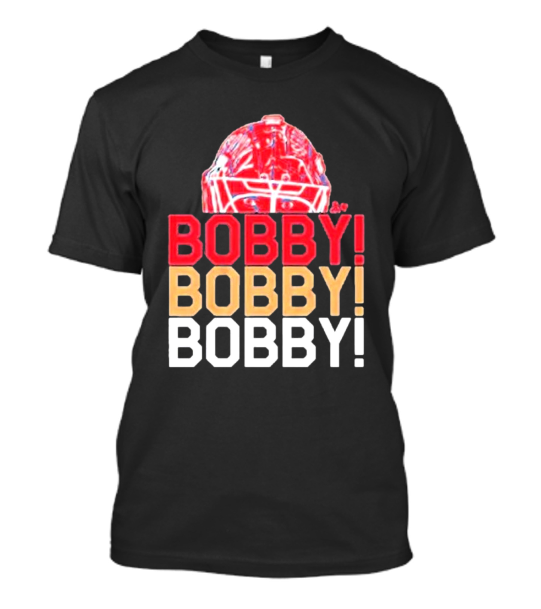 Bobby Chant Bobby Bobby Sergei Bobrovsky Hockey Helmet T-Shirt
