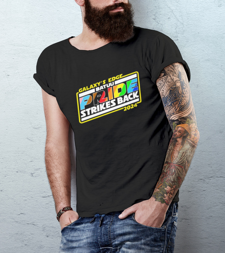 Galaxy’s Edge Batuu Pride Strikes Back T-Shirt