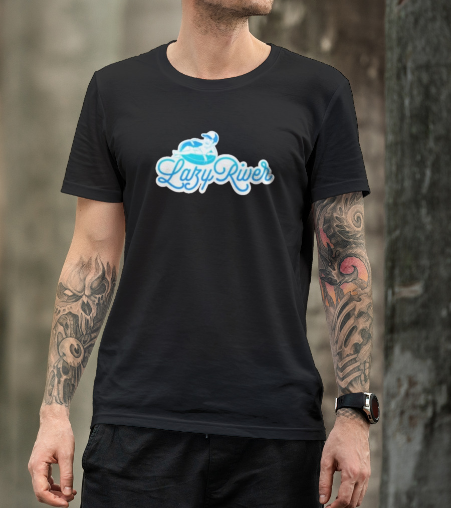 Lebatardaf Lazy River Floating Fun T-Shirt