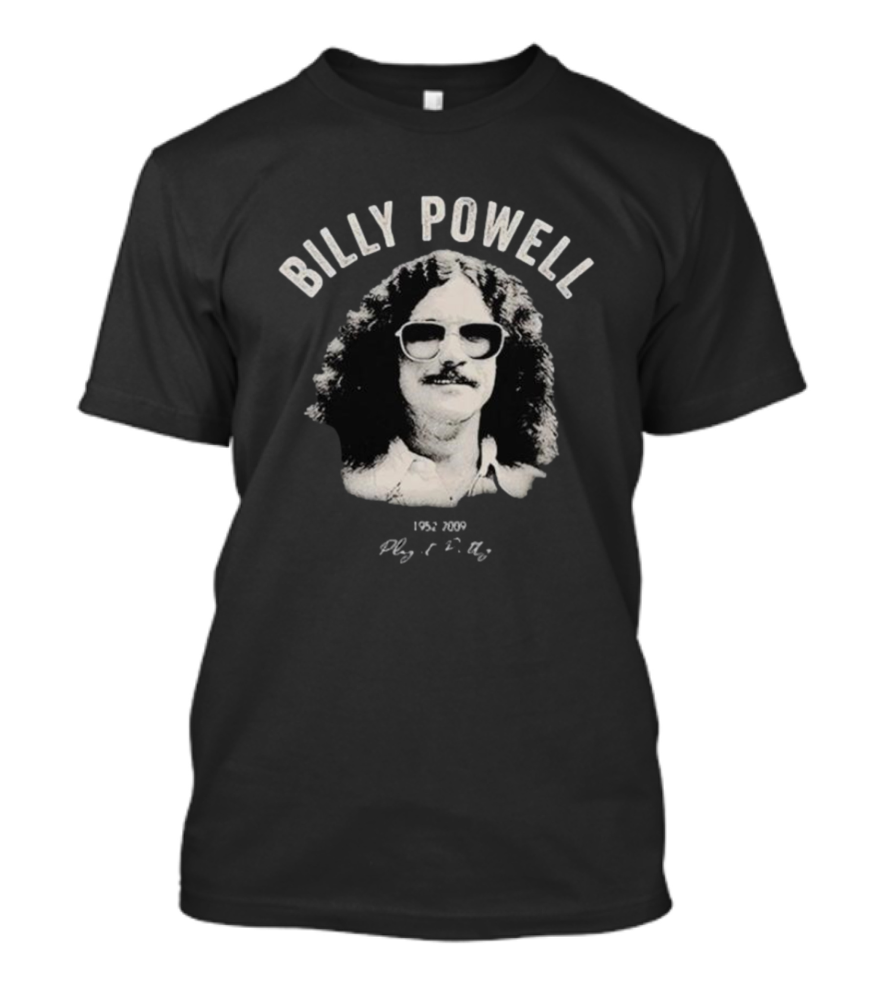 Lynyrd Skynyrd Billy Powell 1952 2009 Retro T-Shirt