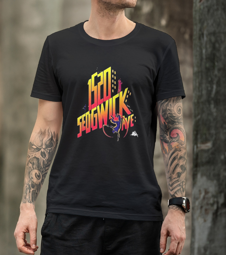 1520 Sedgwick Ave Hip Hop Beat Street T-Shirt