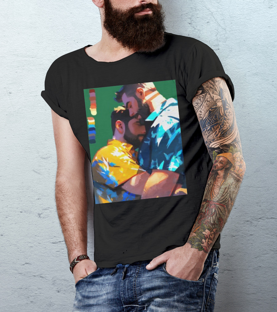 Ego Rodriguez Colours Pride Men's Embrace T-Shirt