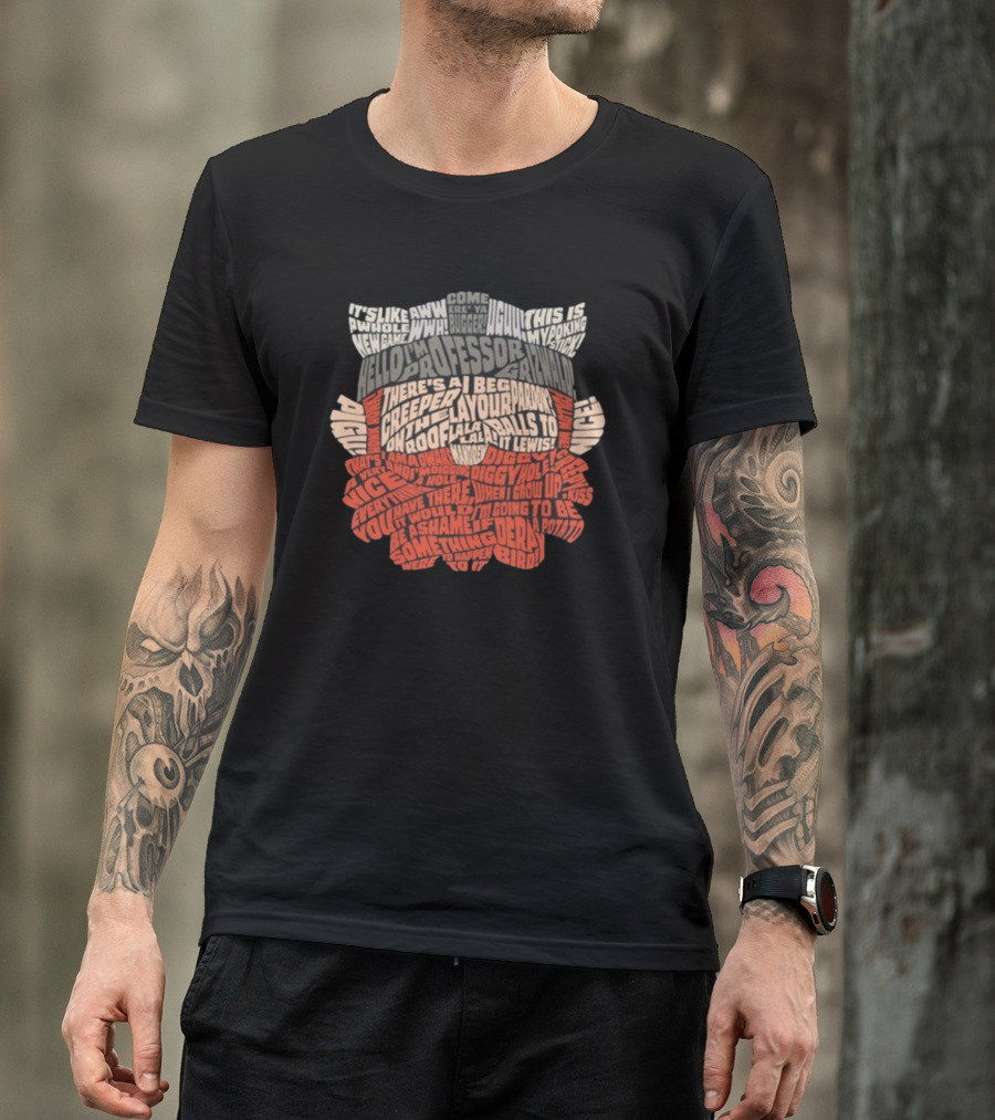 Yogscast Honeydew Professor Grimandiggy Bugger Creeper Parrot Diggy Minni Birdy T-Shirt