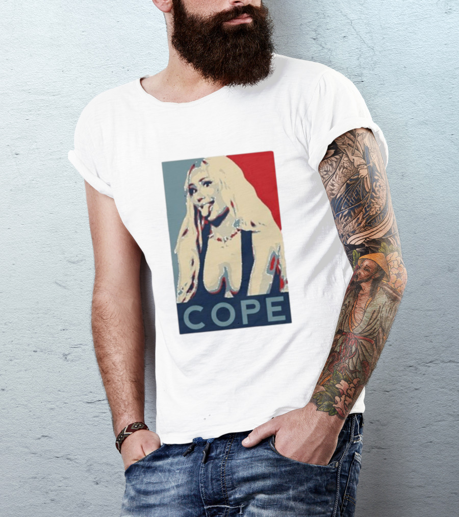 Cope Iggy Azalea Style Image T-Shirt