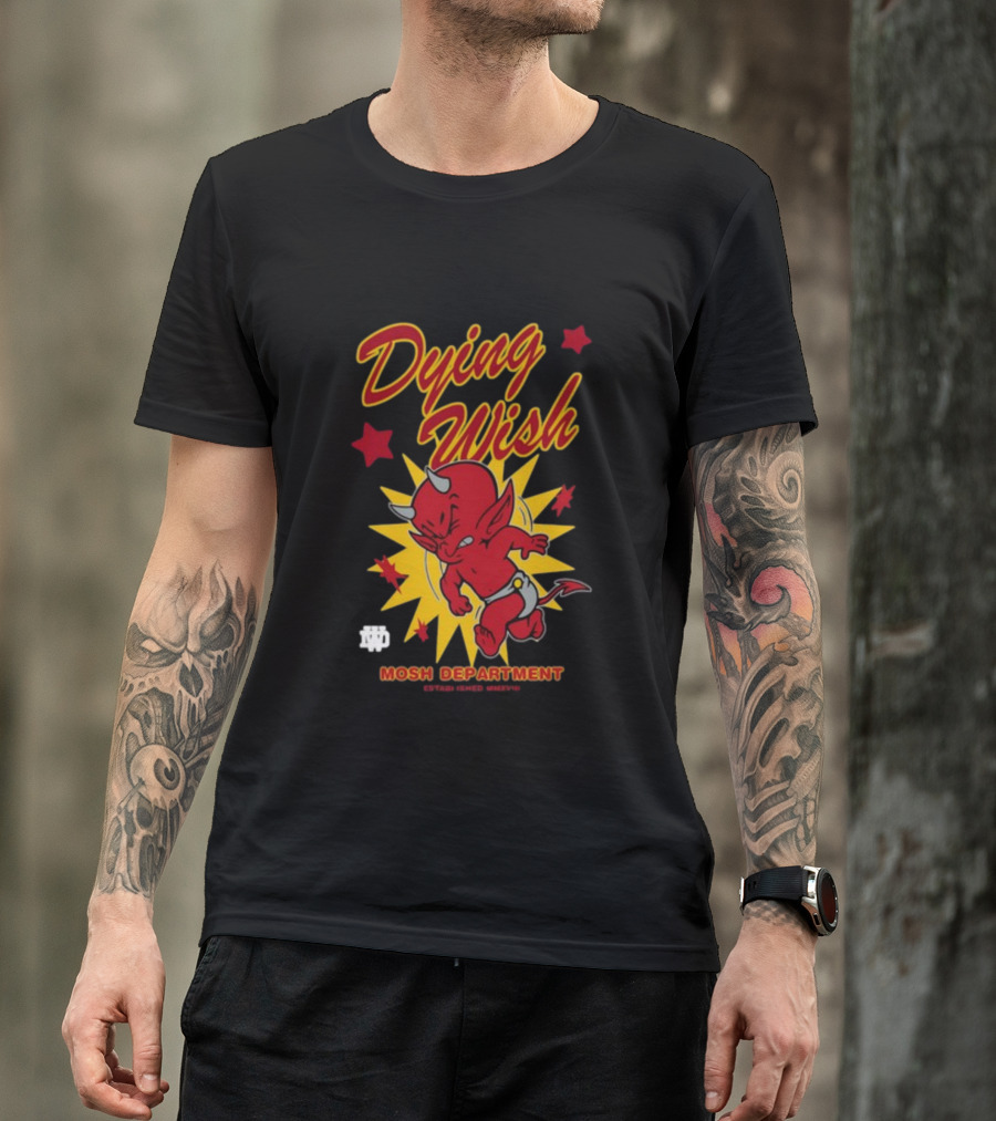 Dying Wish Devil Mosh Department Established Forever T-Shirt