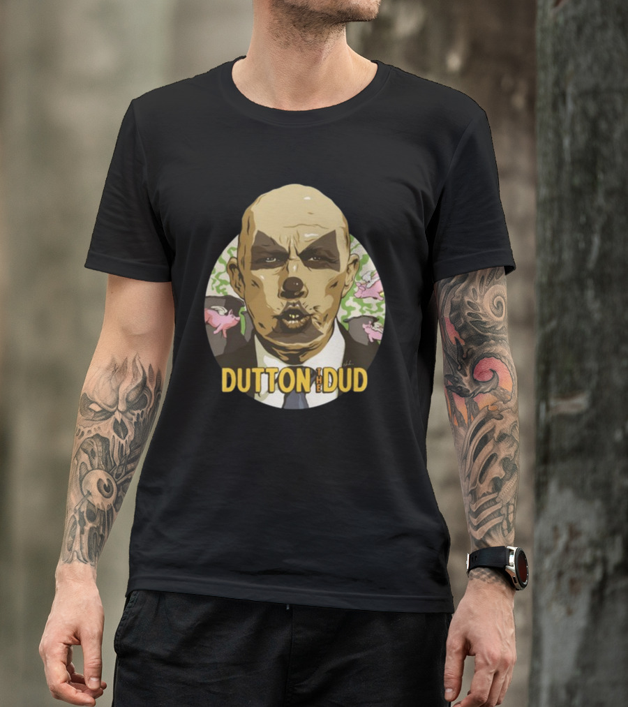 Nordacious Dutton The Dud Flying Pigs Comic T-Shirt