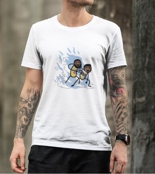 Father And Son Kamehameha Lakers Basketball Fusion T-Shirt