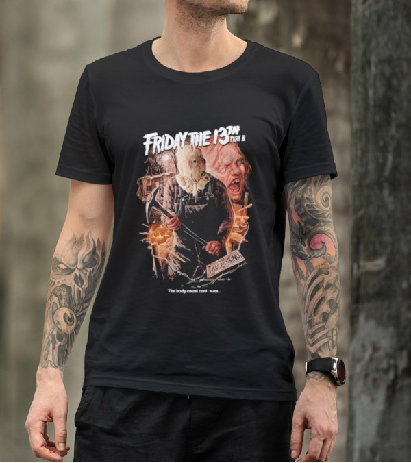 Friday The 13th Part II No Trespassing The Body Count Continues T-Shirt