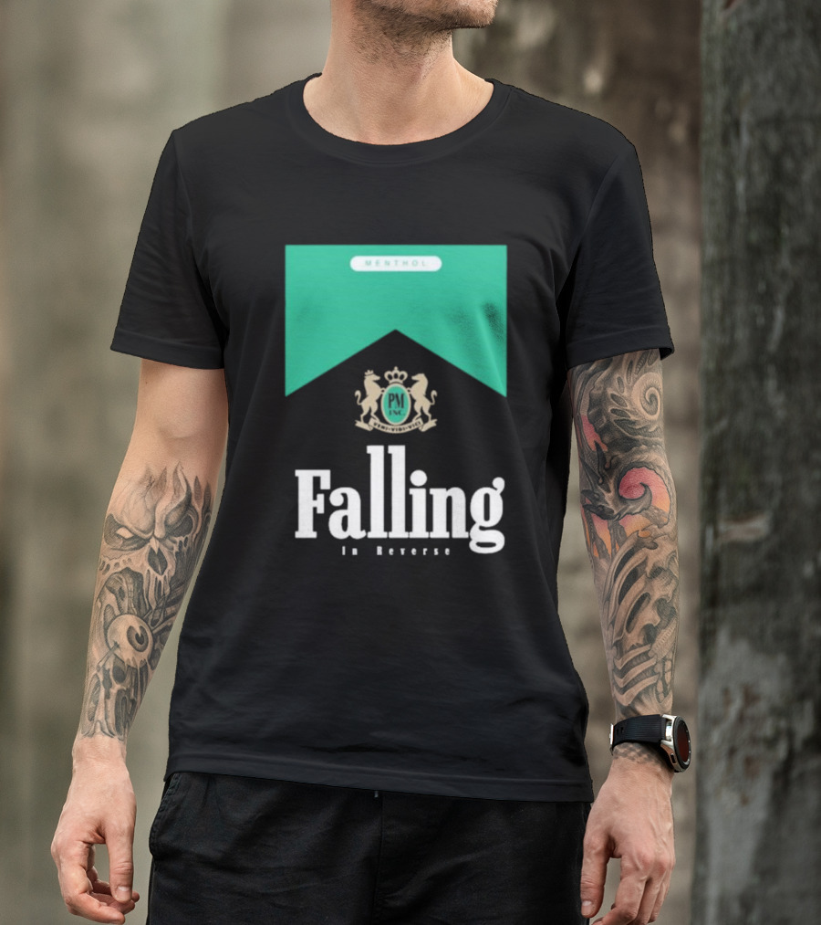 Falling In Reverse Menthol Crest And PM T-Shirt