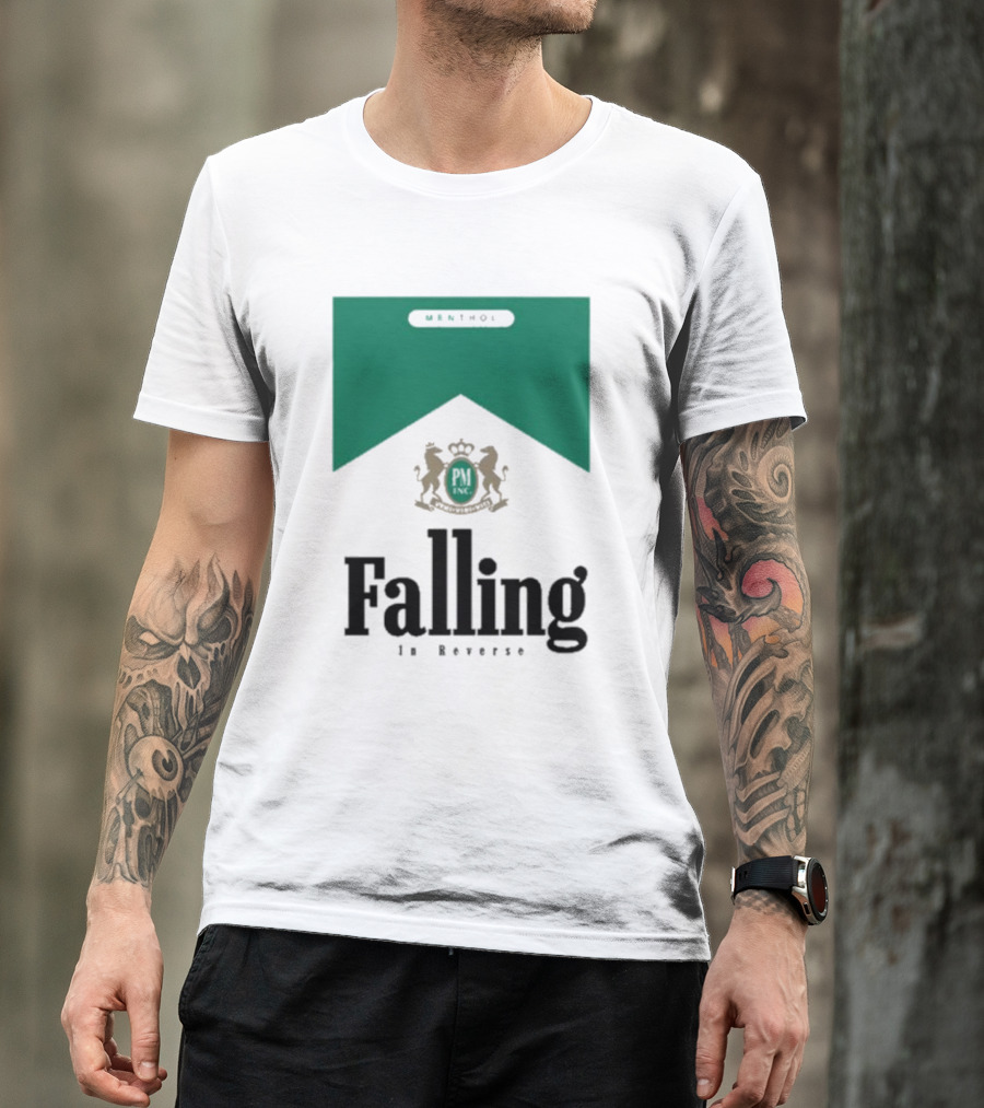 Falling In Reverse Menthol PM INC Lions Crest T-Shirt