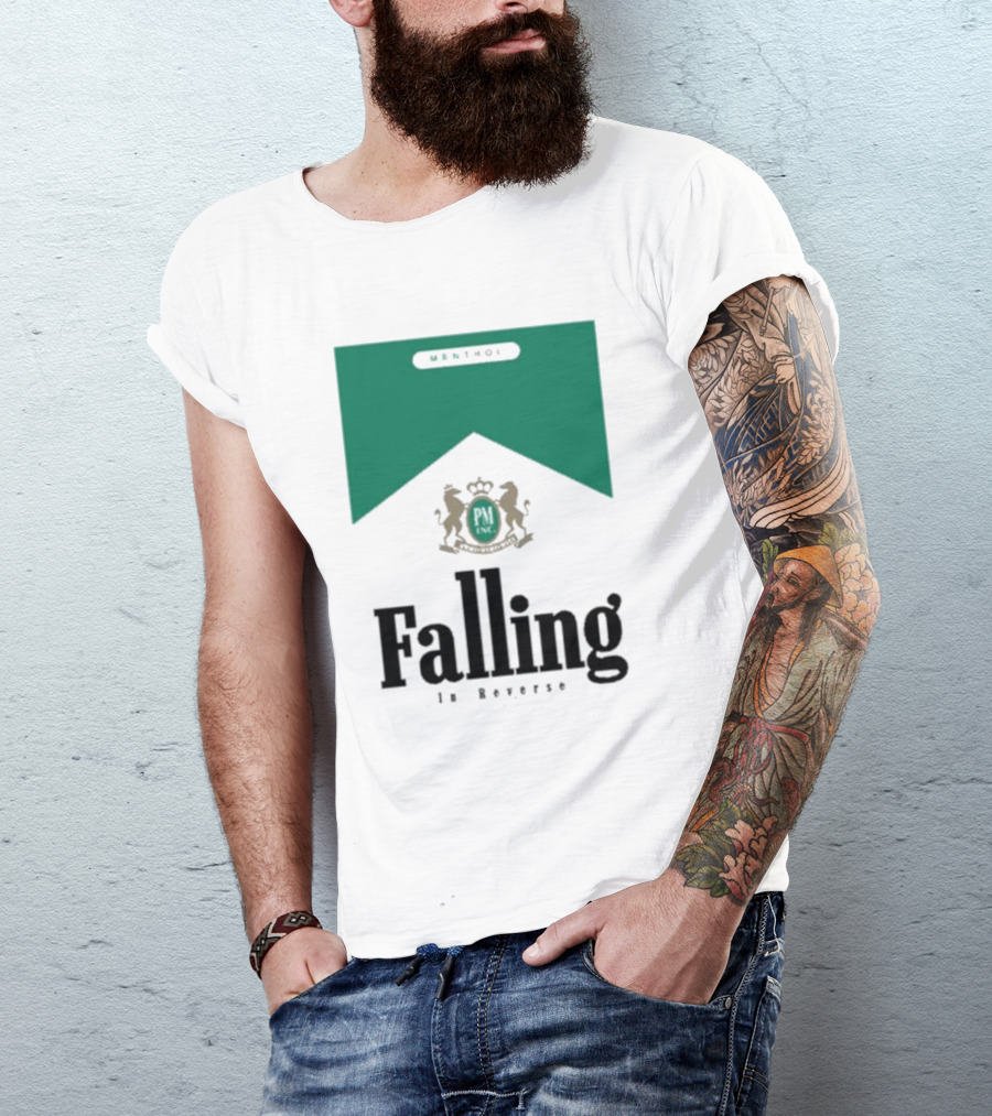 Falling In Reverse Menthol PM INC Lions Crest T-Shirt