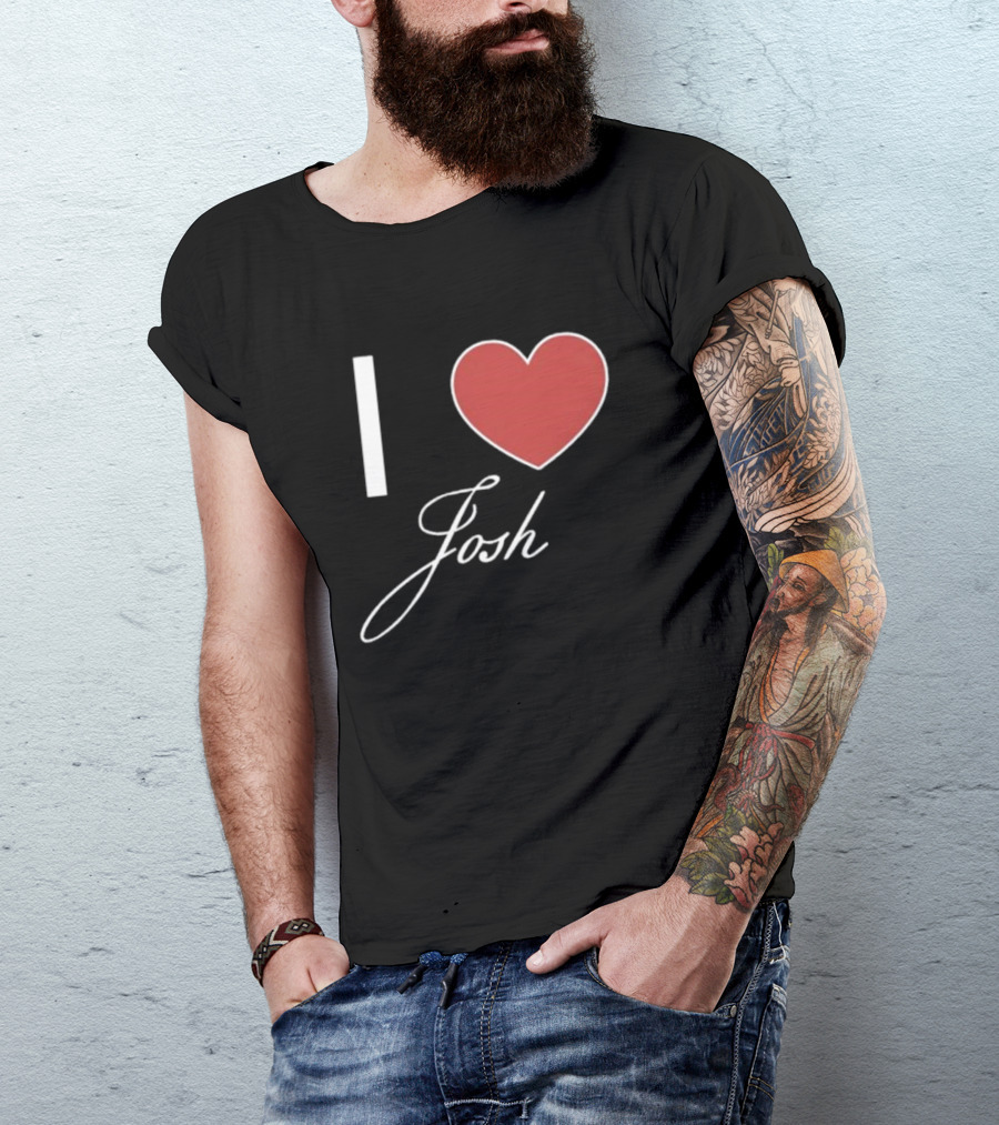 Joshfanpage888 I Heart Josh Love T-Shirt