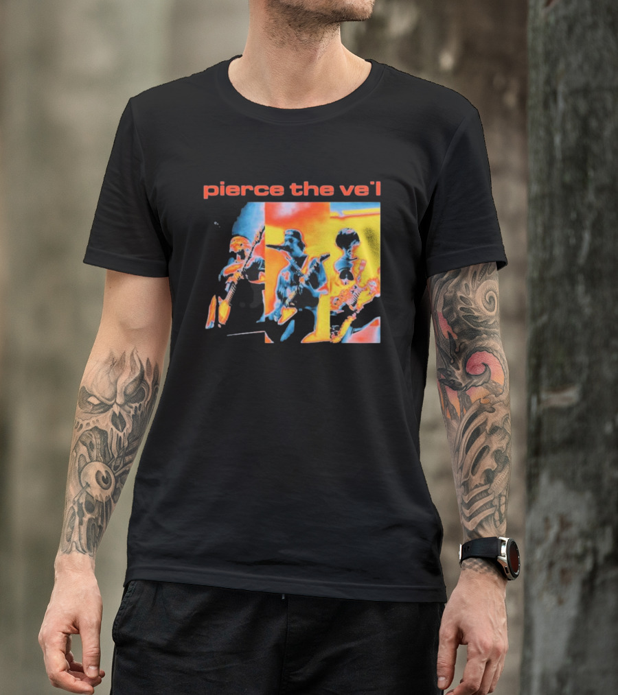 Pierce The Veil Rock Sound Issue 304 Psychedelic Band Performance T-Shirt
