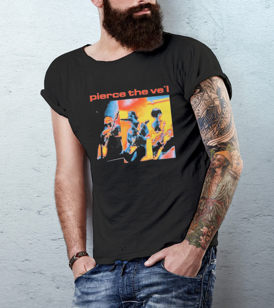 Pierce The Veil Rock Sound Issue 304 Psychedelic Band Performance T-Shirt