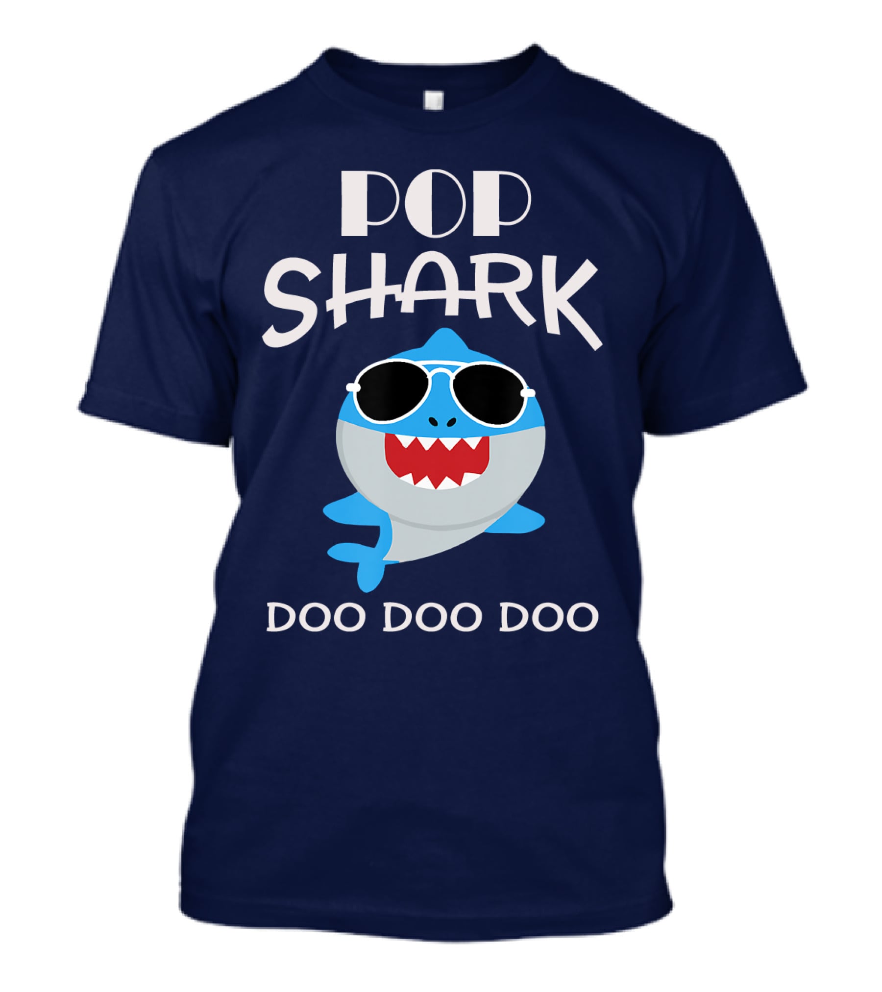 Pop Shark Doo Doo Doo Sunglasses Fun T-Shirt