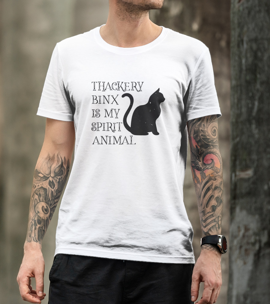 Thackery Binx Is My Spirit Animal Cat T-Shirt