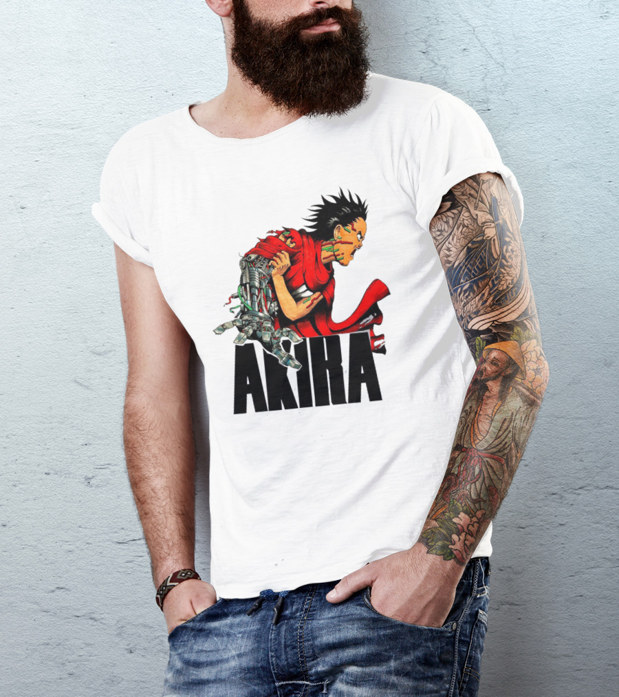 AKIRA TETSUO VtG 80s Manga Anime Comic Movie Cyberpunk T-Shirt